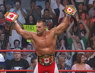 WCW New Blood Rising 2000 -  Lance Storm and all his titles