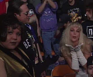 WCW NWO Souled Out 1997 Review - Debra McMichael watched Jeff Jarrett from the crowd