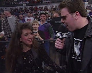 WCW NWO Souled Out 1997 Review - Jeff Katz interviews a Miss nWo Contestant