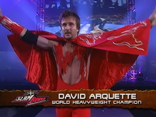 David Arquette as World Champion at WCW Slamboree 2000