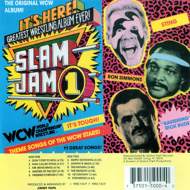 WCW Slam Jam Vol. 1 album cover