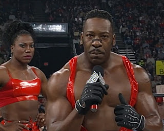 WCW Souled Out 2000 - Booker T (w/ Midnight) faced Stevie Ray