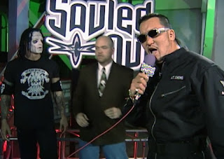 WCW Souled Out 2000 - Masahiro Chono randomly interrupted Vampiro's promo