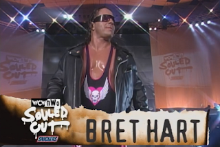 WCW Souled Out 1998 - Bret Hart beat Ric Fair in his debut WCW match