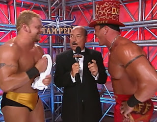 WCW Spring Stampede 2000 - Shane Douglas and Buff Bagwell competed for the WCW tag team titles