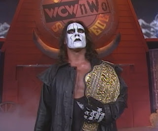 WCW Spring Stampede 1998 - Sting set to defend the WCW title against Randy Savage