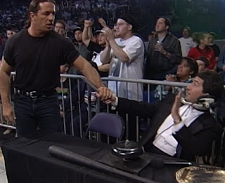 WCW Starrcade 1997 review -Bret Hart was involved in the main event 