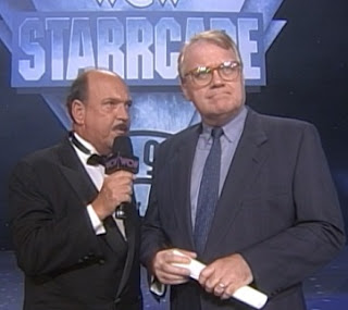 WCW Starrcade 1997 review - Mean Gene Okerlund interviews J.J. Dillon