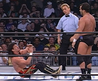 WCW Starrcade 1997 review - Eddie Guerrero backs off from Dean Malenko