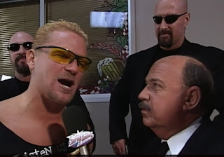 WCW Superbrawl 2000 - Mean Gene Okerlund interviews Jeff Jarrett (w/ The Harris Boys