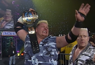 WCW Superbrawl 2000 - Brian Knobs (w/ Fit Finlay) bt. Bam Bam Bigelow for the WCW Hardcore title