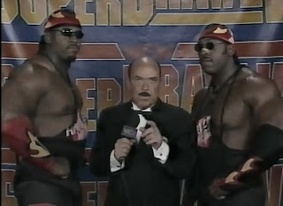 WCW SUPERBRAWL VI 1996 - Harlem Heat gave a terrible promo about their match with Sting and Lex Luger