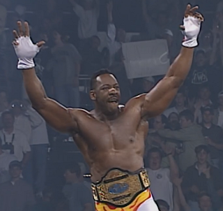 WCW Uncensored 1998 - Booker T defended the TV title against Eddie Guerrero