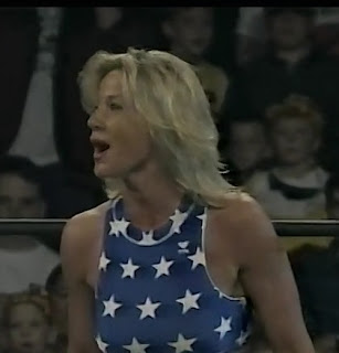 WCW UNCENSORED 1996 - Madusa faced Col. Parker in a Man vs. Woman match