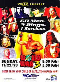 WCW World War 3 1998 poster