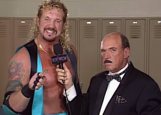 WCW WORLD WAR 3 1996 - Mean Gene interviewed Diamond Dallas Page