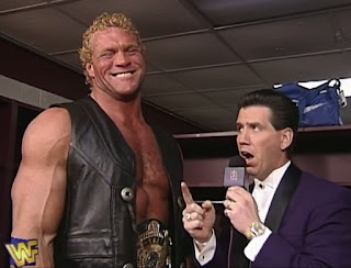 WWF / WWE - Todd Pettengill interviews WWF Champion Sid