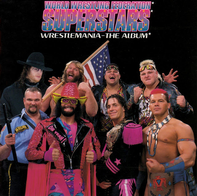 WWF Wrestlemania - The Album Album cover