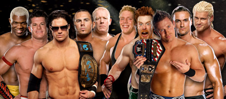 Team Morrison vs. Team Miz - WWE Survior Series 2009. 