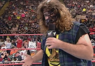 WWE / WWF - No Mercy 1999 (UK VERSION) - Mankind cut a promo before facing Billy Gunn later in the show