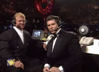 WWF / WWE Royal Rumble 1996: Vince McMahon and Mr. Perfect were our commentators for the show