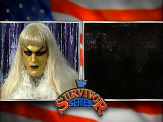 WWF SURVIVOR SERIES 95 - Goldust cuts a pre-match promo before facing Bam Bam Bigelow