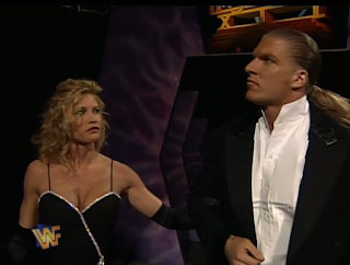 WWE / WWF - WRESTLEMANIA 12 - Triple H and Sable made their Wrestlemania debuts together