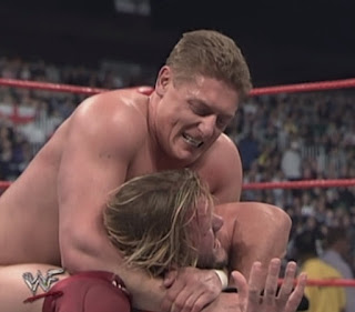 WWE / WWF Insurrextion (2001) - William Regal puts a hurting on Chris Jericho