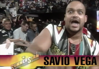 WWF / WWE SUMMERSLAM 1996 - Savio Vega faced Owen Hart in the opening match