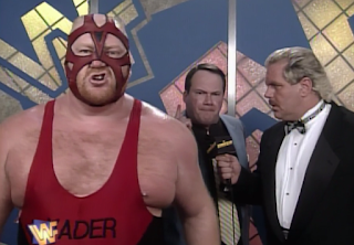 WWF / WWE SUMMERSLAM 1996 - Jim Cornette promised a victory for Vader in the WWF title match