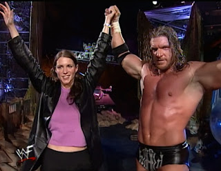 WWE / WWF Armageddon 1999 - Triple H and Stephanie McMahon join forces for the first time