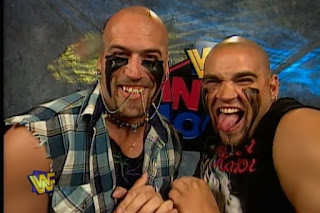 WWE / WWF In Your House 17: Ground Zero - The Headbangers won the WWF tag team titles