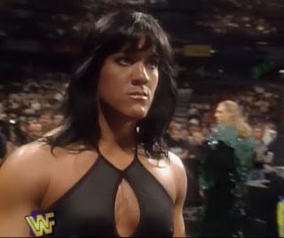 WWF - In Your House 16: Canadian Stampede - Chyna helped HHH against Mankind