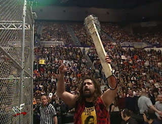 WWE / WWF No Way Out 2000 - Mick Foley faced Triple H inside Hell in a Cell