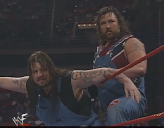 WWE / WWF In Your House 20: No Way Out of Texas - The Godwins beat The Quebecers in a horrible match