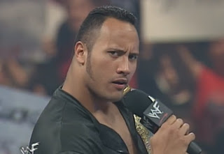 WWF - Over the Edge 1998 Review - The Rock cuts a pre-match promo before facing Farooq