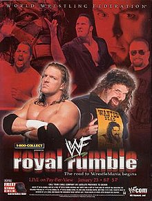 WWE / WWF Royal Rumble 2000 - Event poster