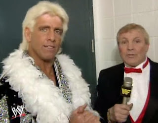 WWF ROYAL RUMBLE 1992 - The Nature Boy Ric Flair talks to Lord Alfred Hayes