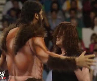 WWF/WWE ROYAL RUMBLE 1993 - Giant Gonzales debuts and confronts The Undertaker