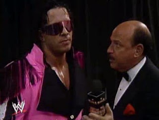 WWF/WWE ROYAL RUMBLE 1993 - Mean Gene Okerlund interviews World Wrestling Federation Champion Bret 'The Hitman' Hart