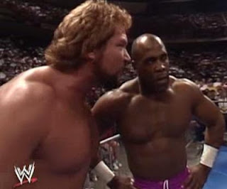 WWF ROYAL RUMBLE 1991 - Ted Dibiase gives Virgil his orders