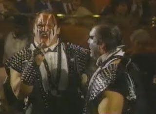 WWF - Slammy Awards 1987 - Demolition looking awesome