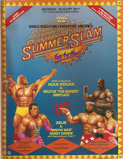 WWF / WWE Summerslam 1989 - Event poster