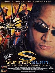 WWF Summerslam 2000 event poster