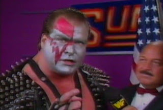 WWF / WWE Summerslam 1989 - Demolition Ax talks about going back to basics to prepare for a six man tag against Andre The Giant and The Twin Towers