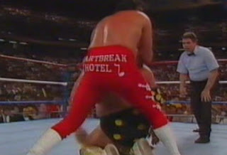 WWF / WWE Summerslam 1989 - The Honky Tonk Man dominates the American Dream Dusty Rhodes