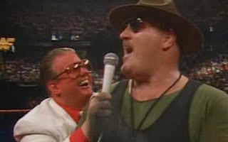 WWF / WWE - SUMMERSLAM 1990: Sgt. Slaughter was a guest on the brother love show