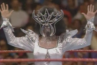 WWF / WWE - SUMMERSLAM 1990: Sensational Queen Sherri dressed up like some kind of cat. Nobody knew why.