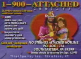 WWF / WWE: Summerslam 1991 -  Randy Savage and Miss. Elizabeth spent the hours before their wedding on the phone to fans