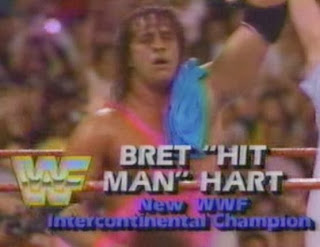 WWF / WWE: Summerslam 1991 - Bret Hart defeated Mr. Perfect for the Intercontinental title